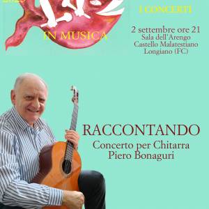 Fondazione Tito Balestra picture of the event: RACCONTANDO - Concerto per chitarra - Piero Bonaguri